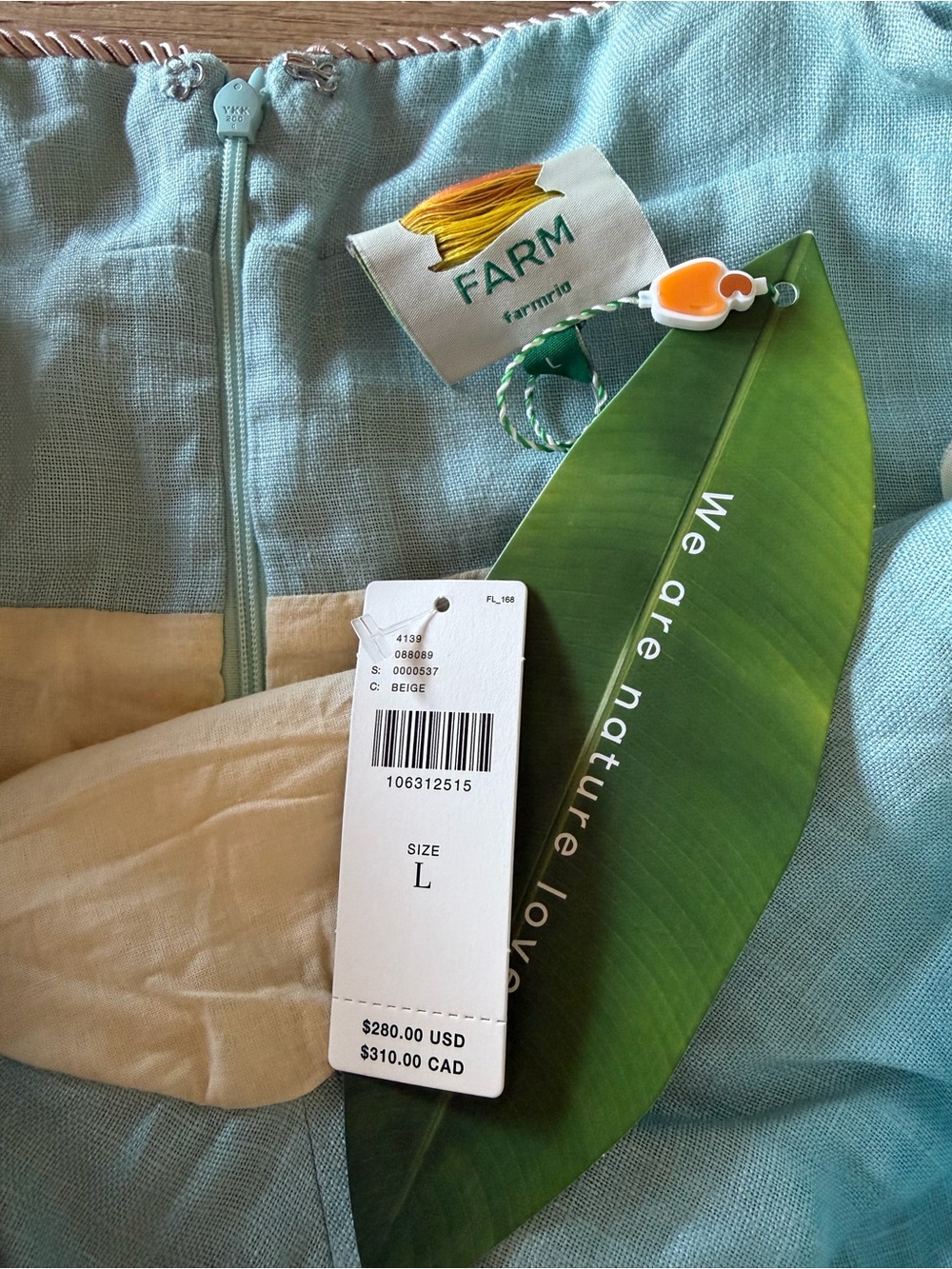 Farm Rio, NWT- Multicolored Royal Sea Maxi Dress - Picture 10 of 12